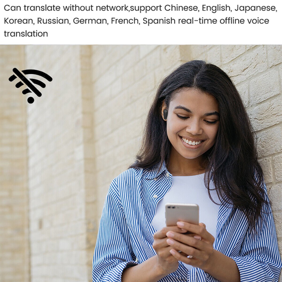 2025 AI Translation Earbuds Language Translation Device 144 Languages & Accents - Top Tech Gadgets