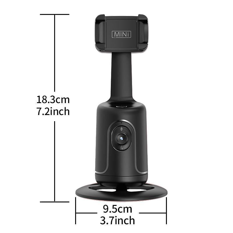 360° Auto Face Tracking Gimbal Stabilizer for Phones, Vlogging & Video Recording - Top Tech Gadgets