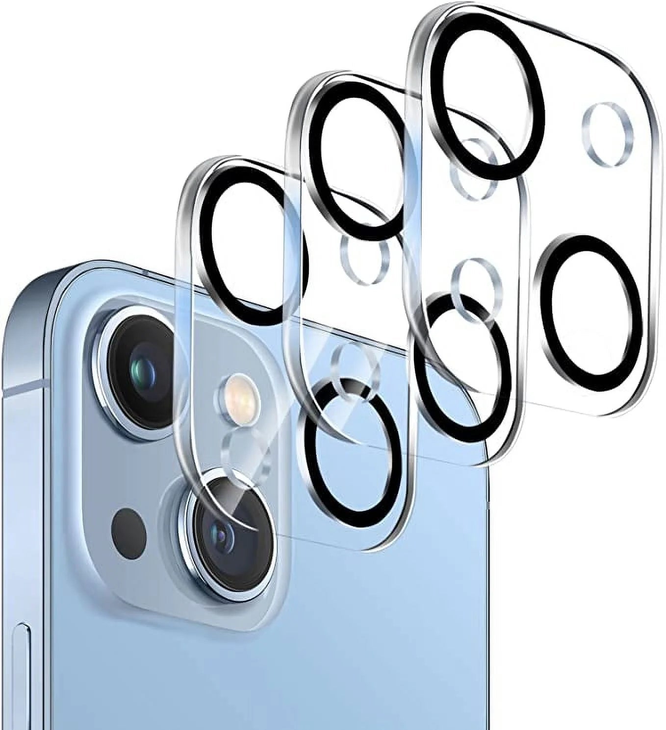 Camera Lens Protector for Iphone 14 & Iphone 14 plus 2022,Premium HD Clear Tempered Glass Lens Cover Flim[Case Friendly][Scratch - Resistant][Easy Installation][Night Circle] - Top Tech Gadgets