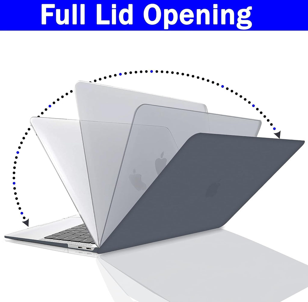 Case for Macbook Pro 16 Inch (2026-2021) M5 A3429 A3428 A3403 M4 A3186 M3 A2991 M2 A2780 M1 A2485, Plastic Hard Shell, Keyboard Cover, Screen Protector, Matte Black - Top Tech Gadgets