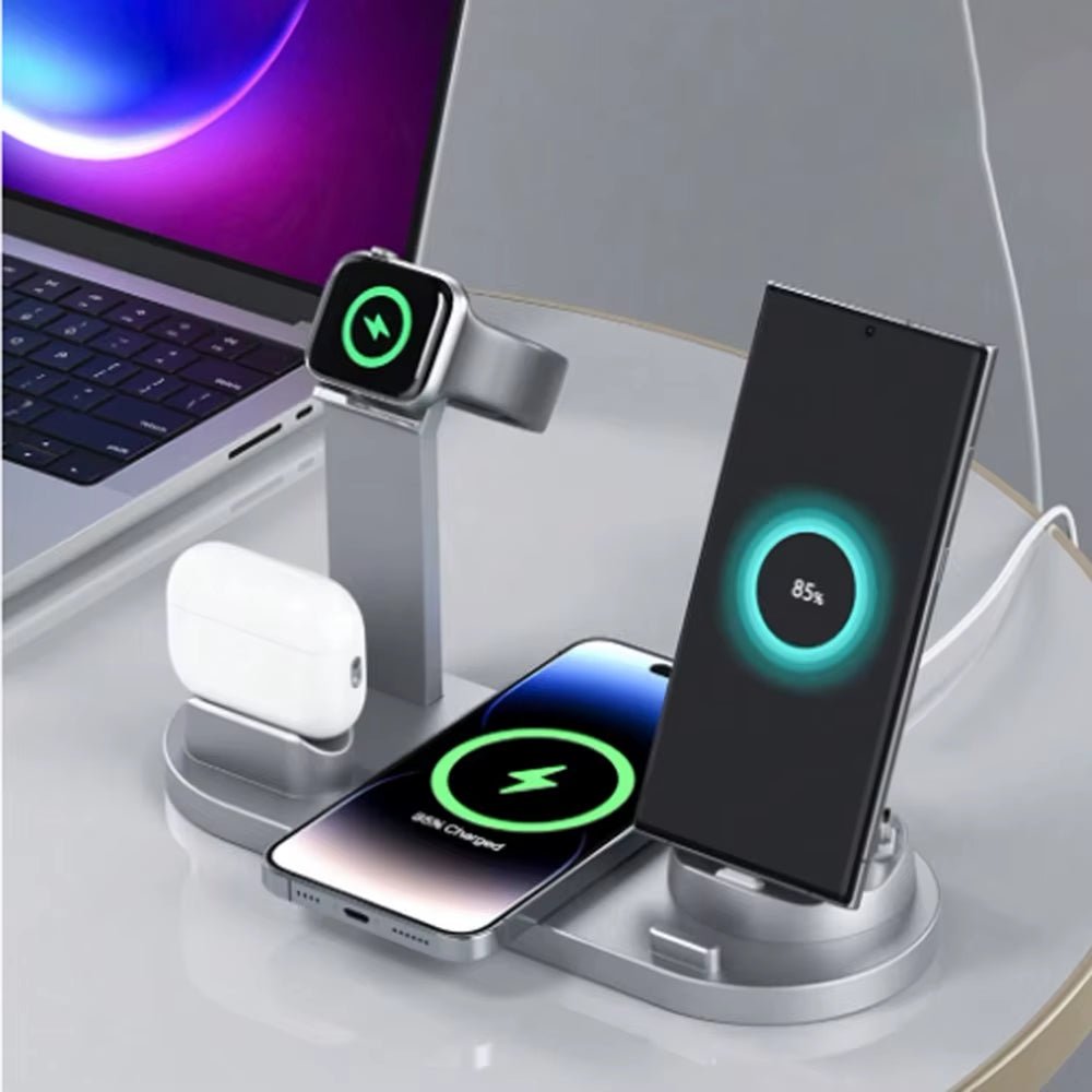 ChargeHub™ Pro 4 - in - 1 Wireless Dock – One Stand. Total Power. Zero Clutter - Top Tech Gadgets