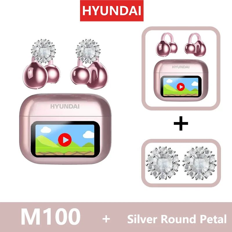 EchoGrip™ M100 ENC Ear Clip Earphones – Style, Sound, and Smart Control - Top Tech Gadgets