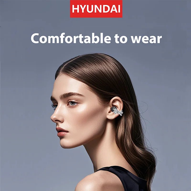 EchoGrip™ M100 ENC Ear Clip Earphones – Style, Sound, and Smart Control - Top Tech Gadgets