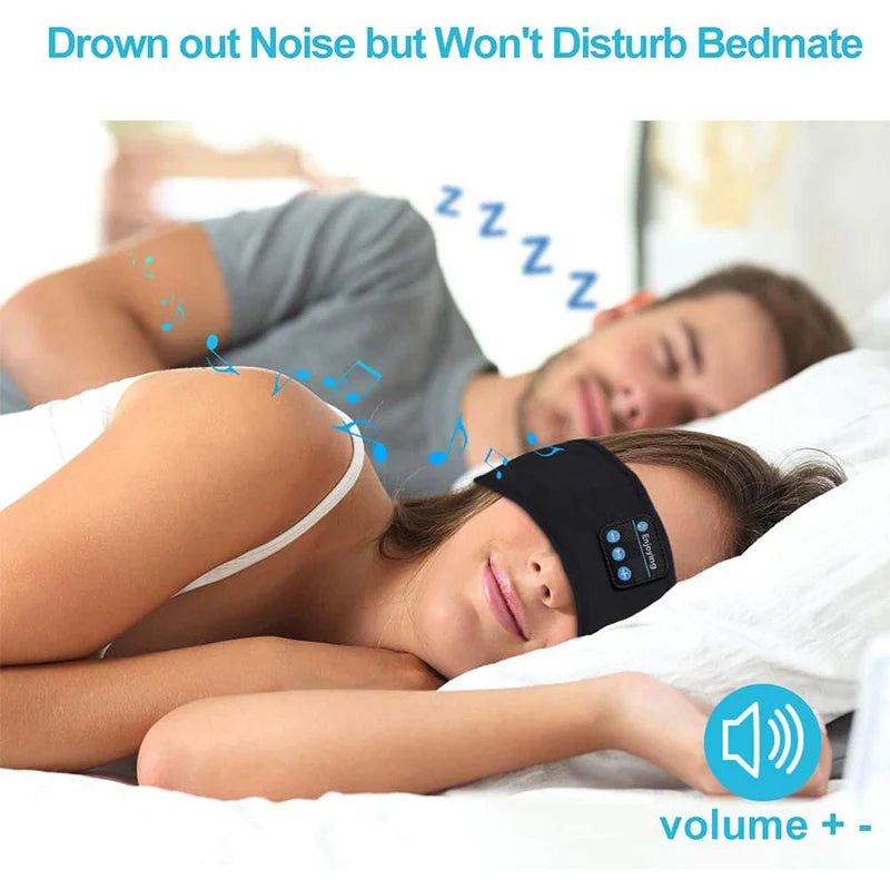 Enjoying Wireless Bluetooth Sleep Headband – Sleep, Sweat, and Stream in Total Comfort - Top Tech Gadgets