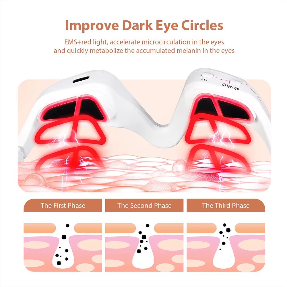 Eye Massager Dark Circles Eye Bag Removal Eye Care Beauty Machine - Top Tech Gadgets