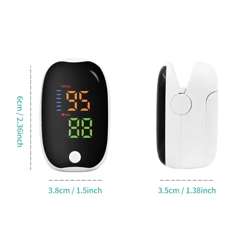 LK89 Finger Pulse Oximeter Medical Portable Blood Oxygen Oxymetre Heart Rate Saturation Meter OLED Oximetro De Dedo LED Display - Top Tech Gadgets