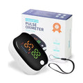LK89 Finger Pulse Oximeter Medical Portable Blood Oxygen Oxymetre Heart Rate Saturation Meter OLED Oximetro De Dedo LED Display - Top Tech Gadgets