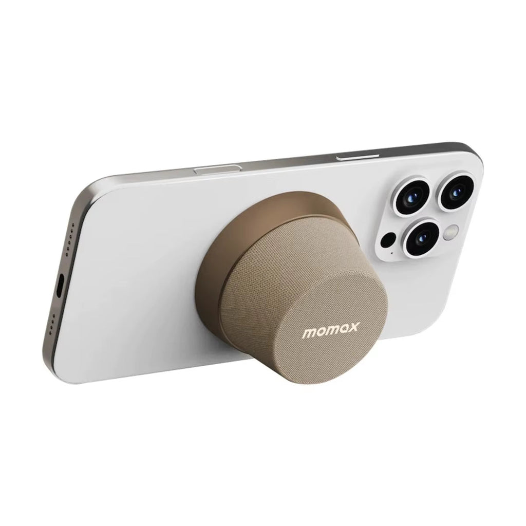 MOMAX 1 - Vibe Go: Magnetic Wireless Speaker & Phone Stand - Top Tech Gadgets