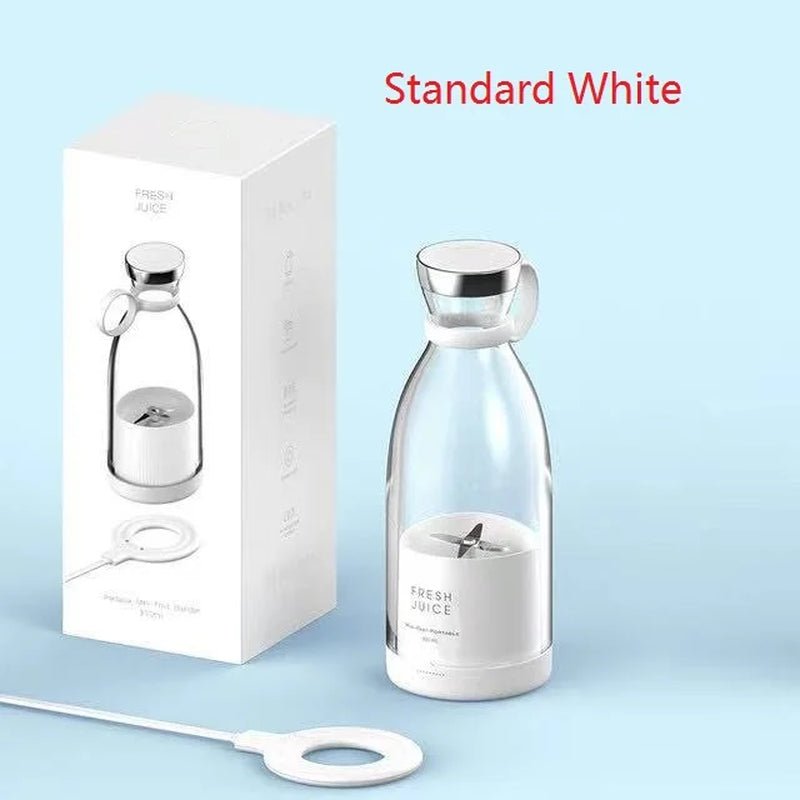 Portable Blender Juicer 350ML Mixeur Wireless Rechargeable Mini USB Juicer Cup Fruit Mixer Travel Bottle Smoothie Extractor - Top Tech Gadgets