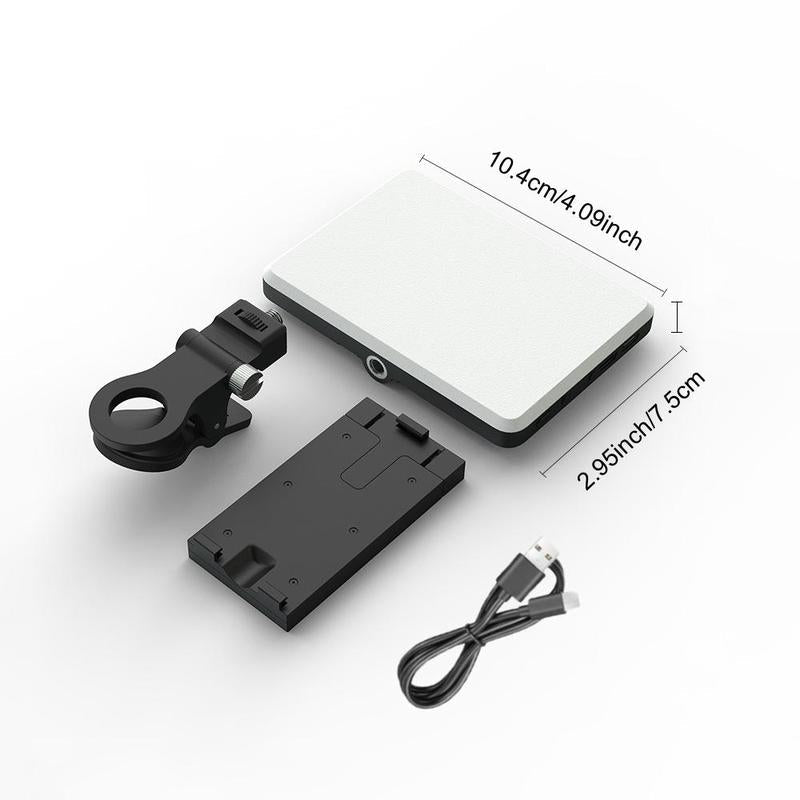 Portable Rechargeable LED Clip - On Selfie Light - Top Tech Gadgets