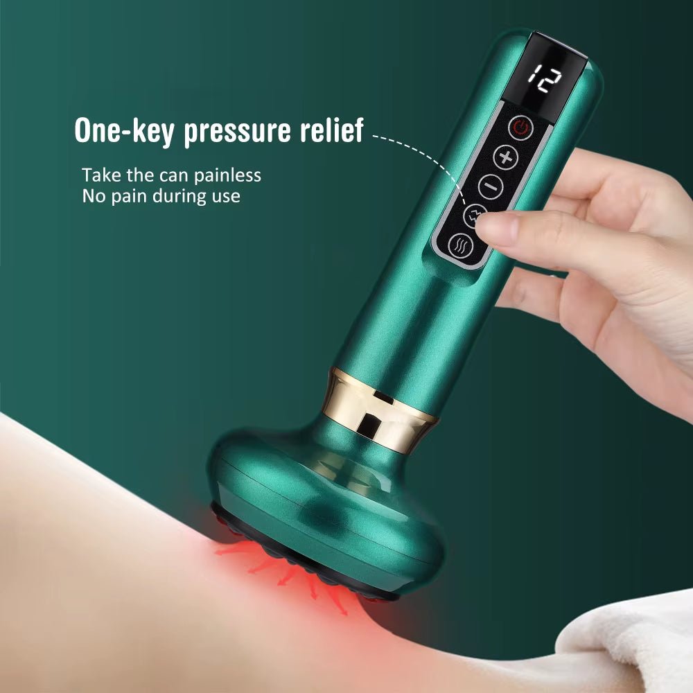 SculptEase™ Magnetic Cupping Massager: Rechargeable Body & Cellulite Scraping Machine - Top Tech Gadgets