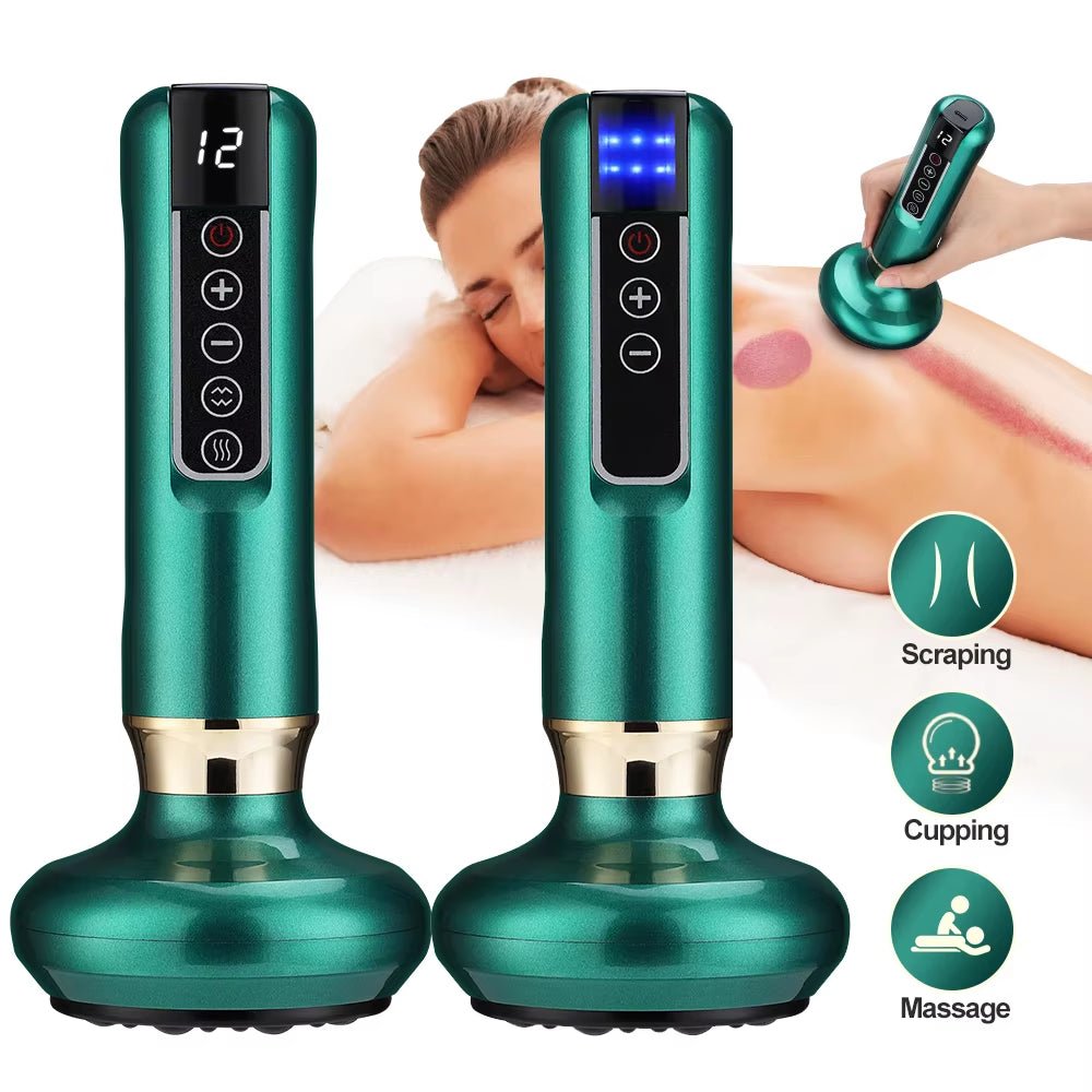SculptEase™ Magnetic Cupping Massager: Rechargeable Body & Cellulite Scraping Machine - Top Tech Gadgets