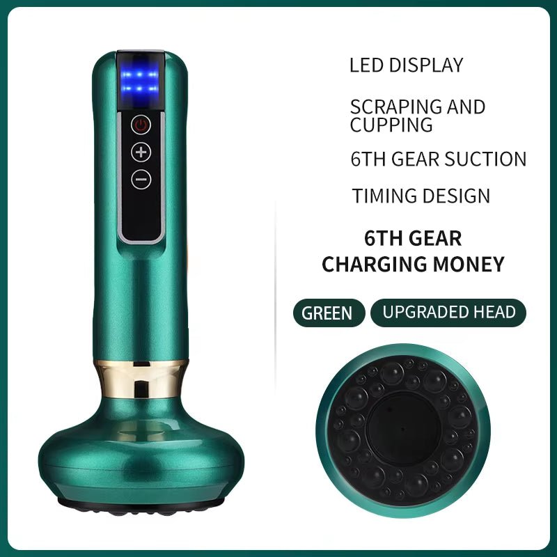SculptEase™ Magnetic Cupping Massager: Rechargeable Body & Cellulite Scraping Machine - Top Tech Gadgets