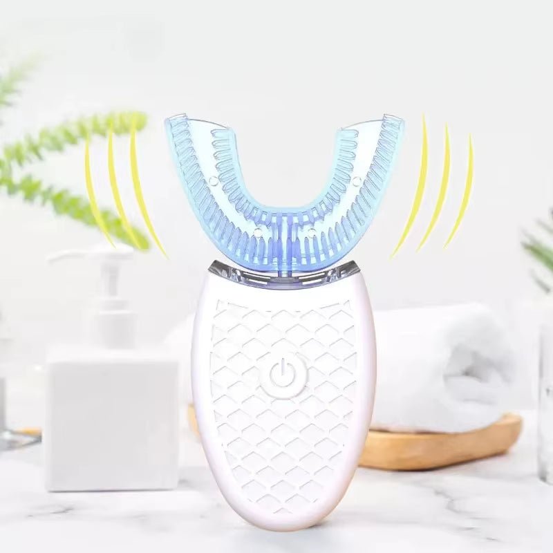 SonicGlow™ 360° Electric Toothbrush: USB Rechargeable Automatic Toothbrush for Deep, Effortless Cleaning - Top Tech Gadgets