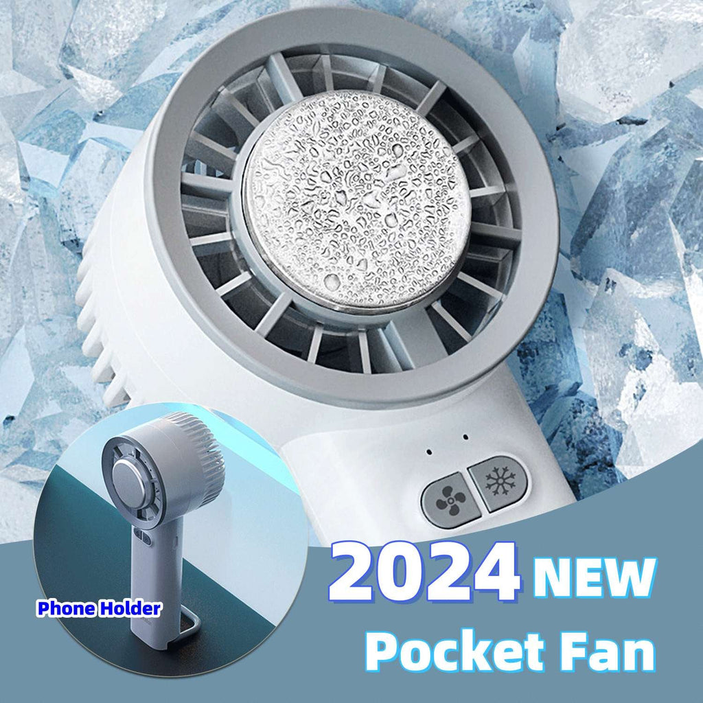 Summer Portable Turbo Jet Fan with Brushless Motor - High-Speed Mini Cooling Blower - Top Tech Gadgets