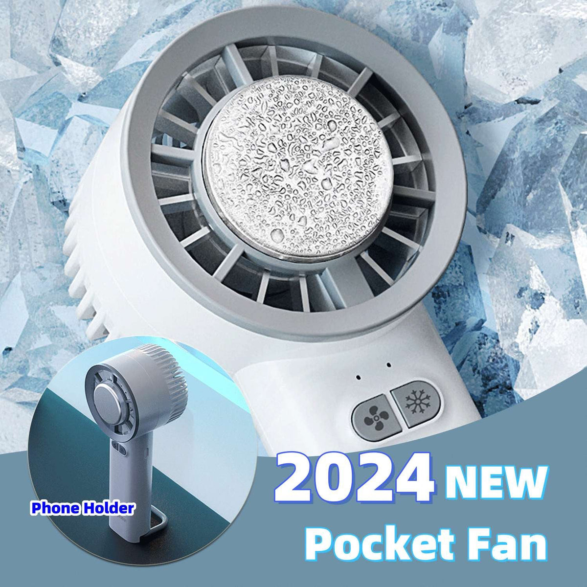 Summer Portable Turbo Jet Fan with Brushless Motor - High-Speed Mini Cooling Blower - Top Tech Gadgets