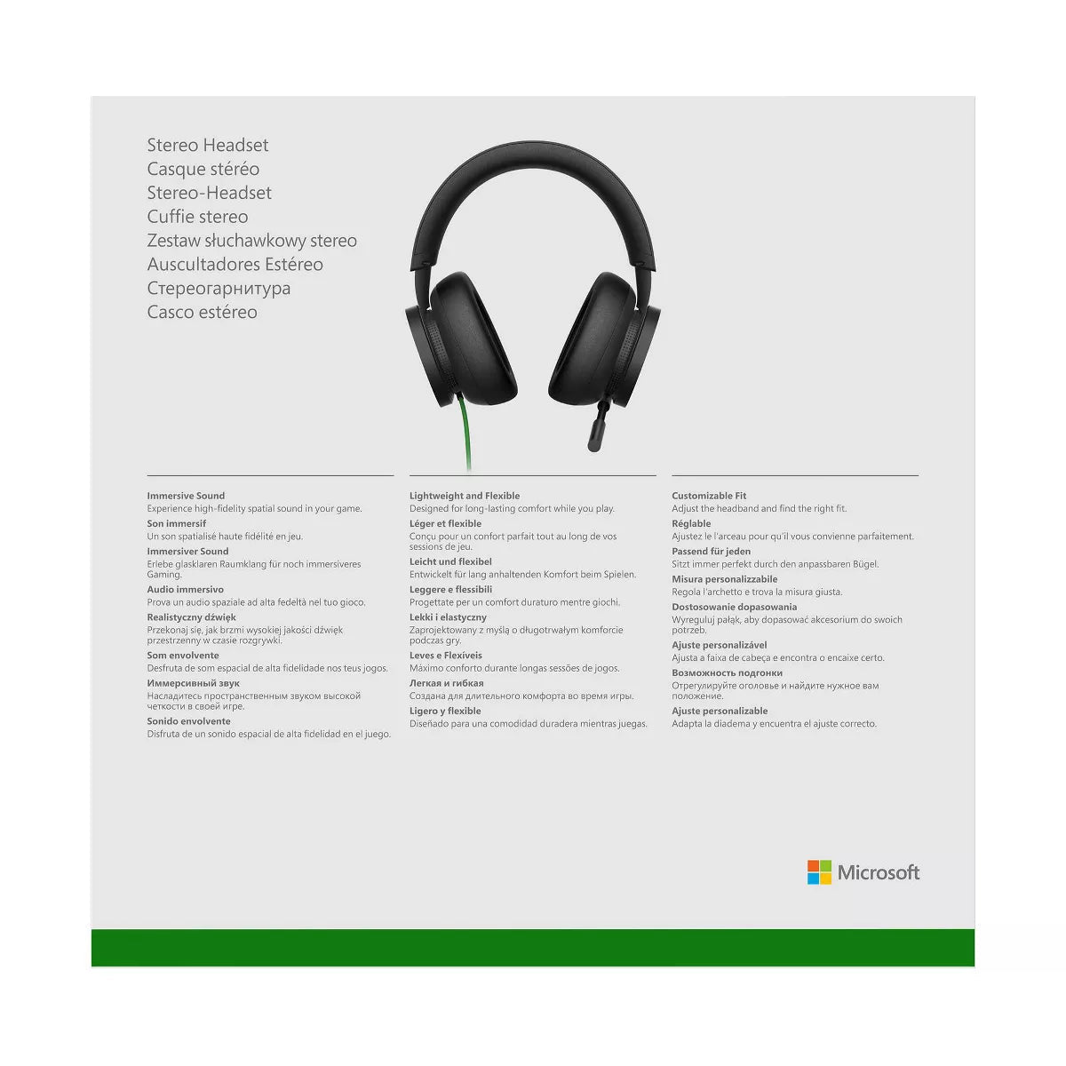 Xbox Wired Gaming Stereo Headset for Xbox Series X|S/Xbox One: Foam Cushions, 3.5Mm Jack - Top Tech Gadgets